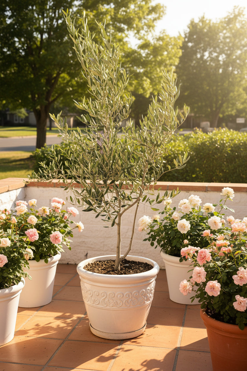 OLIVE TREE - Frantoio Potted Olive Tree