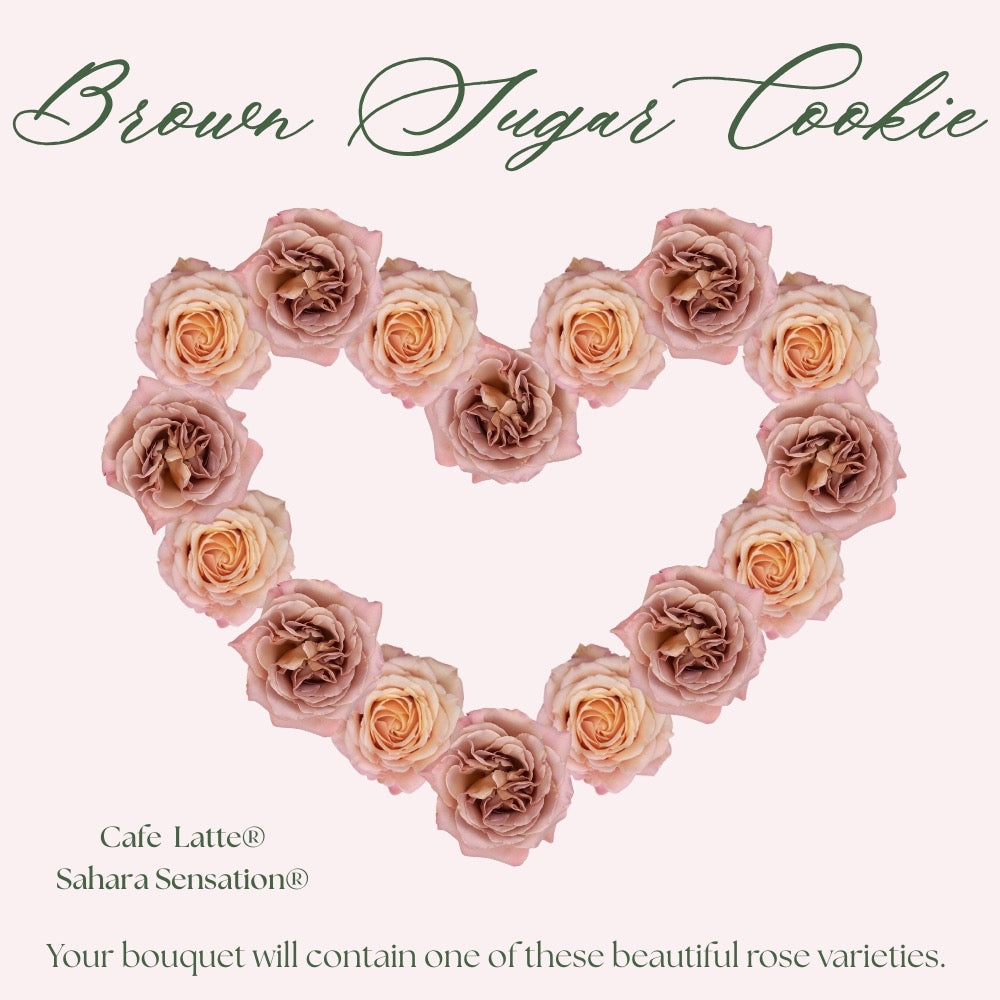 Brown Sugar Cookie Valentine's Day Bouquet
