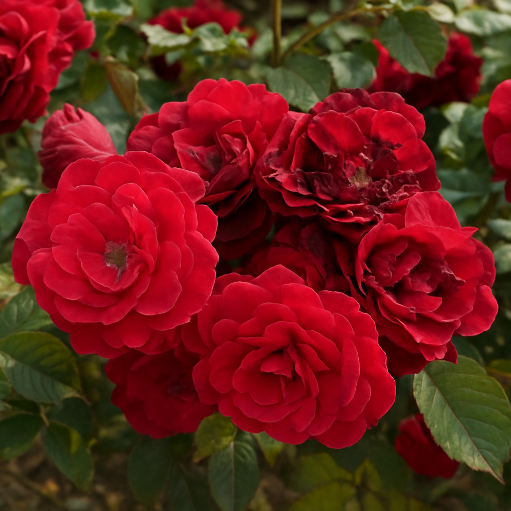 Linda Campbell Potted Rose Bush