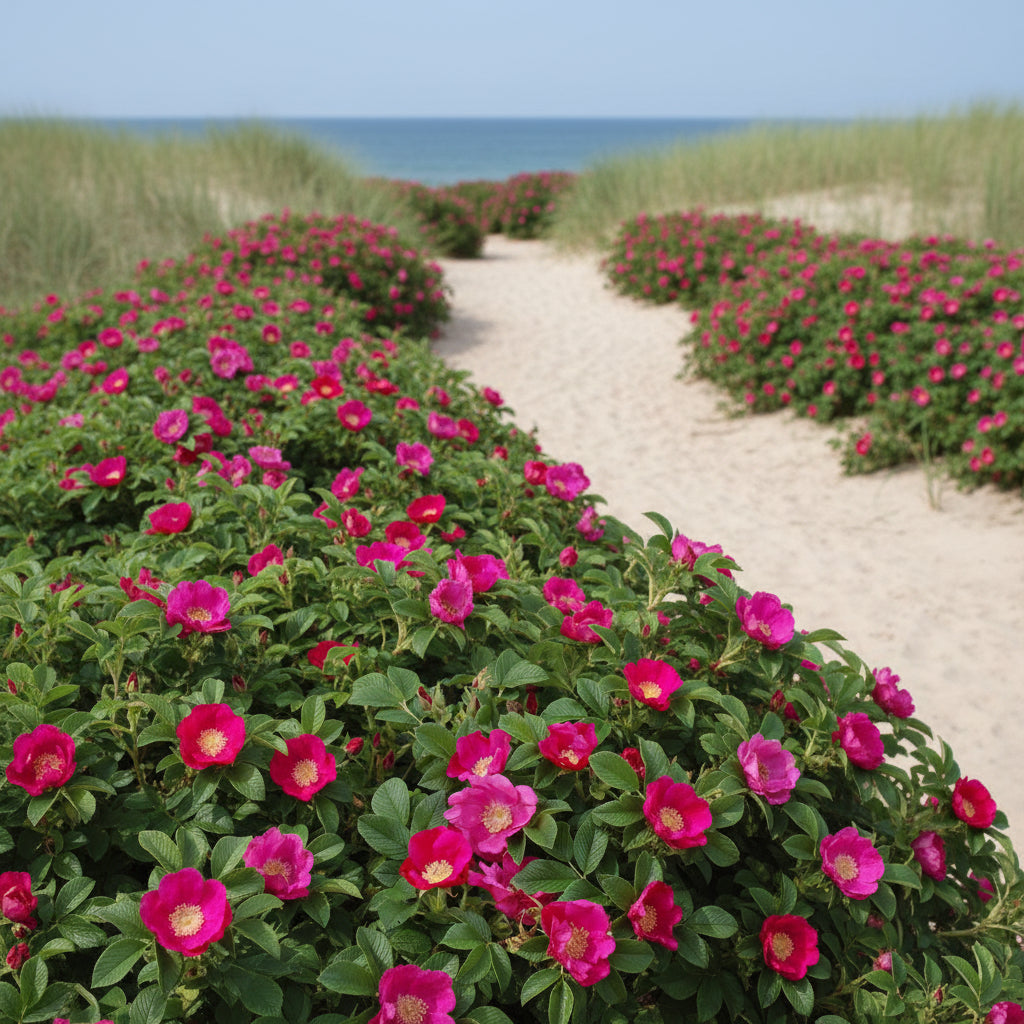 Ribbons of Roses™ Bundles of Bare Root Roses - Rugosa - Pack of 10