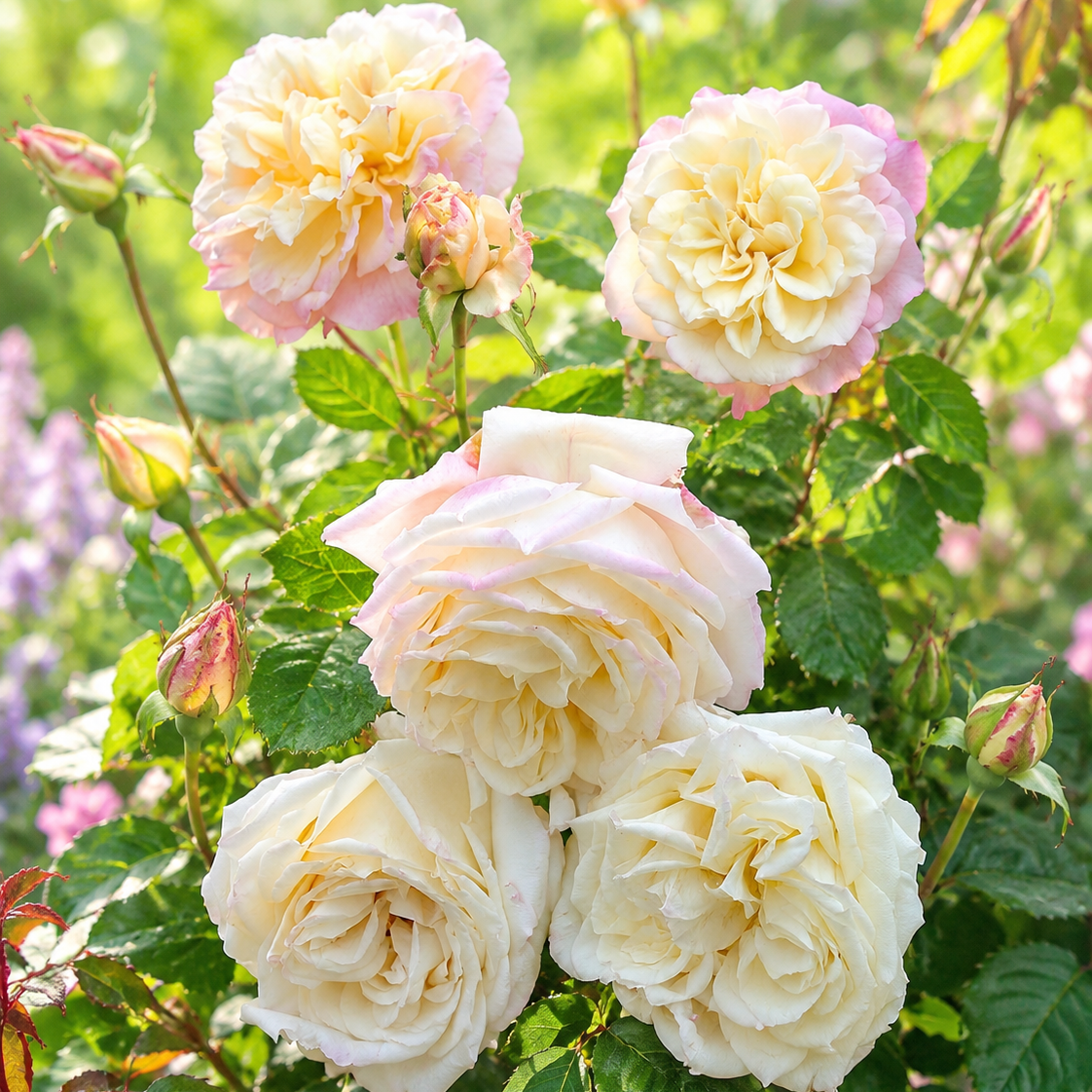 Mrs. Dudley Cross Potted Rose Bush