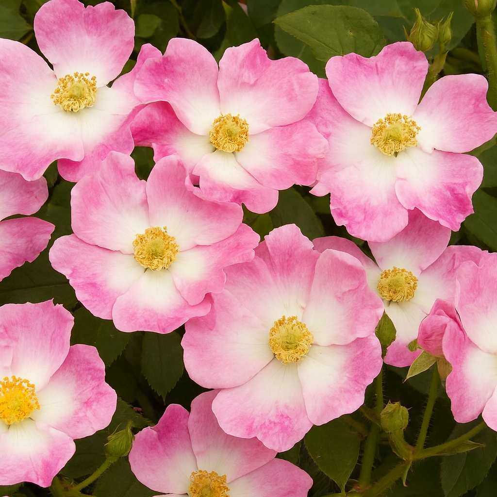 Ribbons of Roses™ Bundles of Bare Root Roses - Nearly Wild - Pack of 10