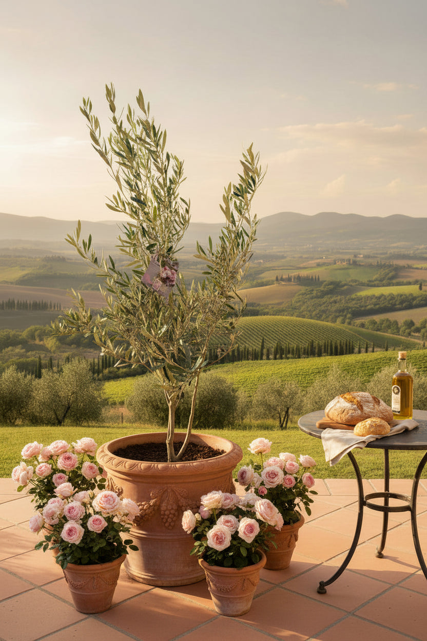 OLIVE TREE - Lucca Potted Olive Tree