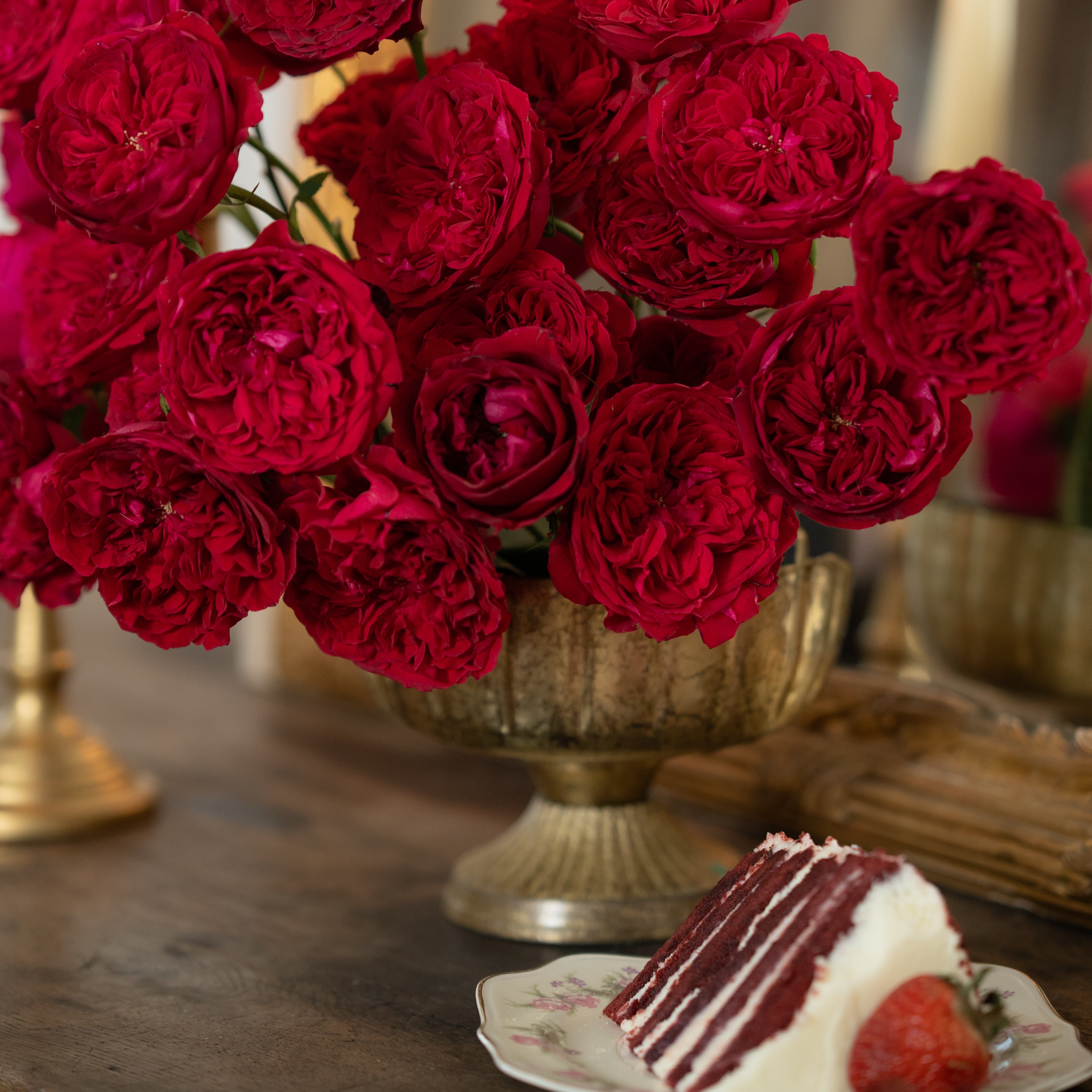 Red Velvet Cupcake Valentine's Day Bouquet