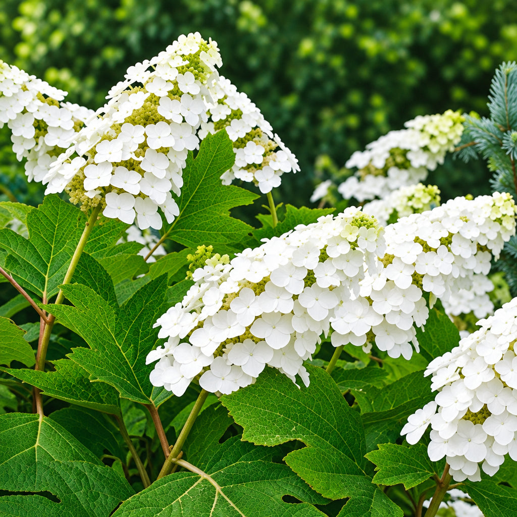 Snow Queen Oakleaf Hydrangea Bare Root Hydrangea Bush