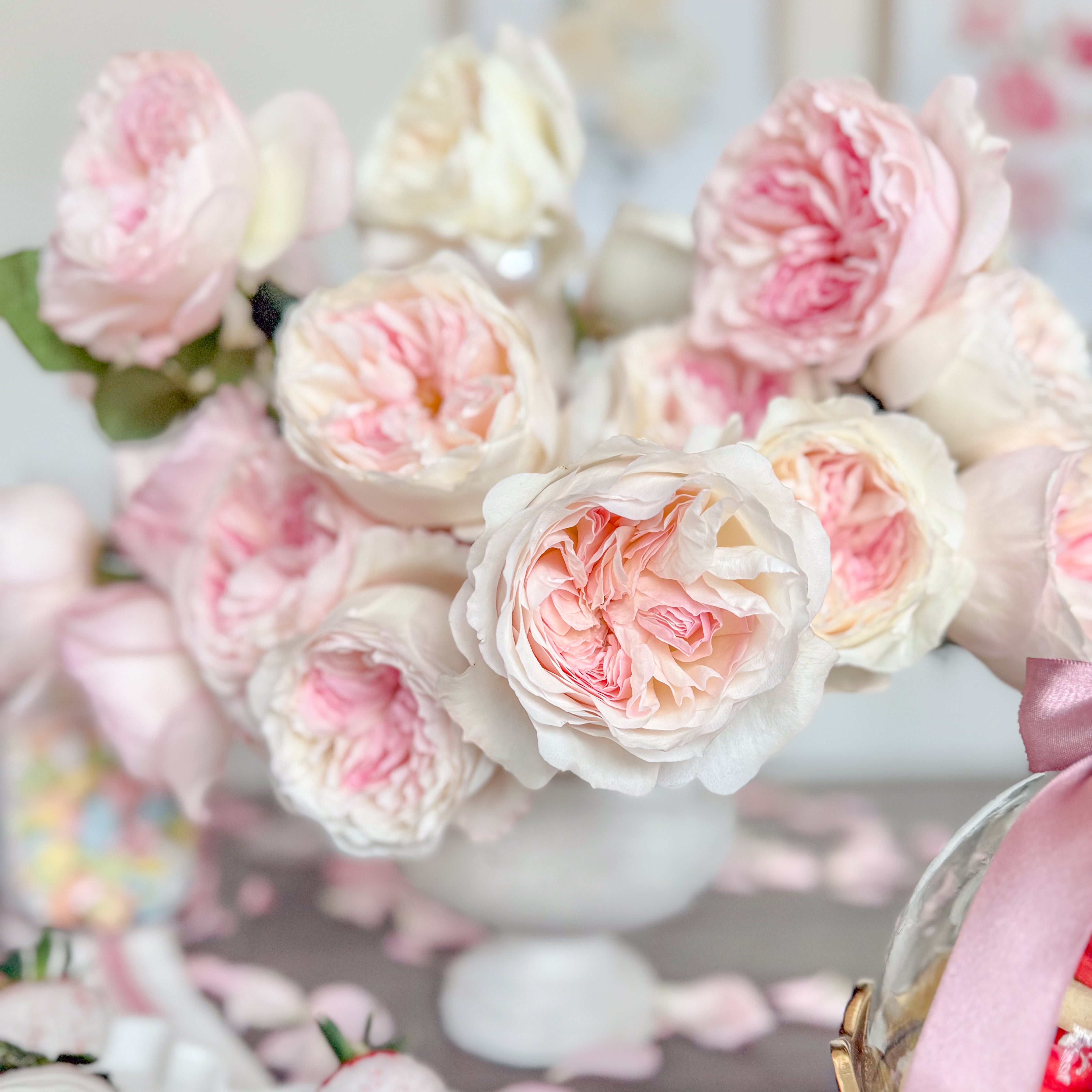 Pink Vanilla Marshmallow Valentine's Day Bouquet